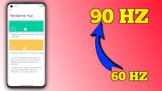 90 hz ekran yenileme hızı nasıl alınır | desteklemeyen uygulamalarda | xiaomi