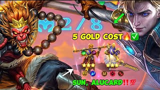 HOW TO USE THARZ 3 FASTEST 8 CAPACITY IN MAGIC CHESS 2024😱🔥 | SUN, ALUCARD‼️✅ | MLBB