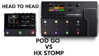 Head to Head - Pod Go vs Hx Stomp