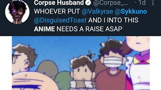 Corpse and Sykkuno in an anime | Sykkuno's Corpse impression | Corpse hanging out in discord