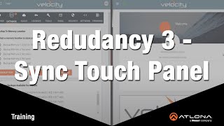 Redundancy 3 - Sync Touch Panel