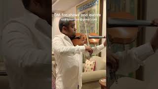 Violinist in Delhi | western violin player | shows and events #shorts #shows #violinist #ytshorts