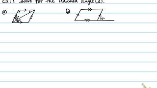 1D - 7.2 Angle Relationships in Quadrilaterals