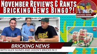 Bricking News | Review & Rants Nov 28, 2023 | What is Bricking News Bingo? Jimmy shares a creation