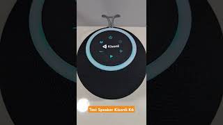 TEST SUARA SPEAKER BLUETOOTH KISONLI K6 SUPER NGE BASS #kisonli #speakerbluetooth  #speakerportabel