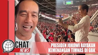 Rayakan Kemenangan Timnas, Presiden Jokowi Hadir di GBK - Chatnews 13 Juni 2024