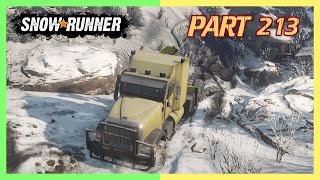 SNOWRUNNER Gameplay Inclement Weather Deliver To The Service Garage