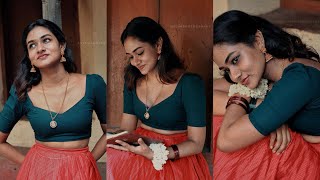 Mallu model anagha latest hot photoshoot video⚡️🙄l actress trending viral video#malluhot