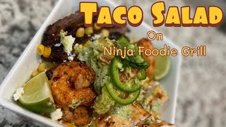 Easy Made Taco Salad "Ninja Air Fryer Edition" Cooking Like Cali (HQ)