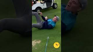 Golf side affects😄 #shorts #fun #golf  #funnymoments #fail #funny #comedy #funnyvideos #reels