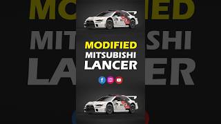 Modified Mitsubishi Lancer 🚗🔥 #diecast #modification #hotwheels #viralshorts