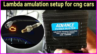 Lambda amulation setup for cng cars | lambda amulation की वायरिंग and setting