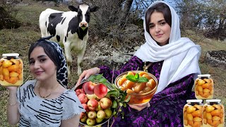 С 6 УТРА ДО НОЧИ Повседневная рутинная жизнь в ИРАНСКОЙ Деревне! 🌳Иранская деревенская жизнь»