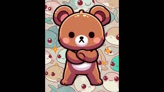 #Dance & #cardio with #animegirl #Nikki's #kawaii #pet - Kuma #bear! 🐻💃#anime #cartoons #funny #cute