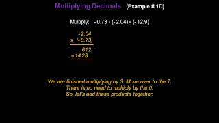 Multiplying Decimals - Konst Math