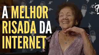 Vovó Maria, 87 anos e ainda trazendo felicidade para nós com a risada mais linda da internet