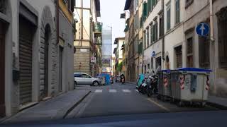 Driving the Streets of Firenze / Florence Italy