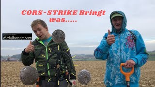 Sondeln mit Fisherf44 und Cors-Strike-Spule erweitern meine Sammlung