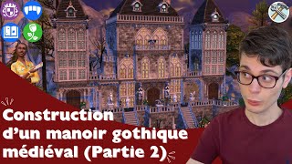 Construction d'un manoir pour Vlad dans Les Sims 4 🧛‍♂️🏰🪚 (2)