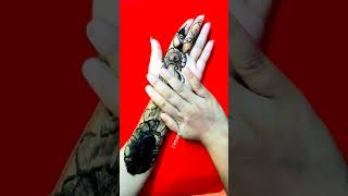 Amazing reverse front hand mehndi।। Mehndi ka design।।mehndi design।।latest mehndi design