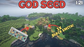 [Best God Seed] For Minecraft 1.21 Java Edition | Seed Minecraft 1.21 | Minecraft Seeds