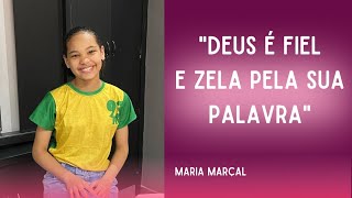 Receba uma palavra de fé com Maria Marçal