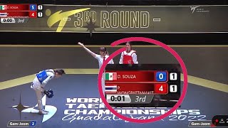 49 KG SEMİ FİNAL (LAST SECOND) Daniela P. SOUZA vs Panipak WONGPATTANAKIT 2022 WORLD CHAMPIONSHIPS