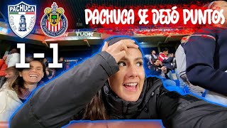 GOLAZO DE VICTOR GUZMÁN Y EMPATE EN EL HIDALGO | PACHUCA VS CHIVAS | JORNADA 6