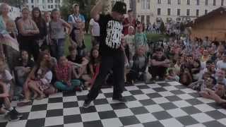 Hip hop pro 1/4 Mike Di vs Al || StaminaBattle 2014