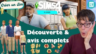 Les Sims 4 À Louer : Avis du Créer un Sim 🏡🔑🧥