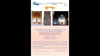 Quarantesimo anniversario di ordinazione sacerdotale di Don Salvatore Leopizzi GALLIPOLI