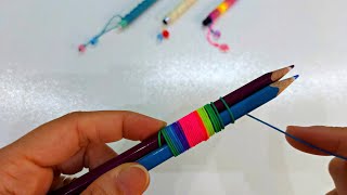 SUPER EASY Macrame pen or pencil cover |Macrame pencil holder |Back to school