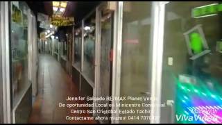 Jennifer​ Salgado RE/MAX Planet Vende Local en Minicentro Comercial en Centro San Cristóbal Táchira