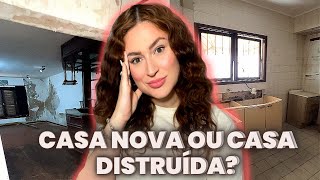 ME APAIXONEI POR UMA CASA DESTRUÍDA - 15 DIAS PRA ACHAR UMA CASA! #DIÁRIODAMUDANÇA