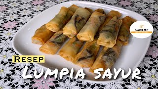 RESEP LUMPIA SAYUR GORENG || RENYAH DAN KRISPI