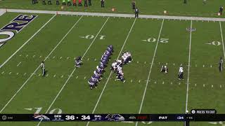 Madden 25 - Franchise 1 - Denver Broncos (5-3) Week 9 @ Ravens (6-2) LIVE - Game of the Year !!!