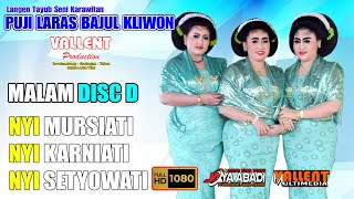 TAYUB TUBAN LIVE GUOLAMPES  NYI KARNIATI NYI MURSIATI&NYI SETYOWATI PUJI LARAS BAJUL KLIWON DISC D