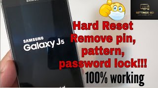 Samsung Galaxy Hard Rest #SETTINGS_BD #J7 #J5 #J2 pattern,password, pin unlock English tutorial