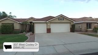 Gilbert AZ Real Estate | 937 W. Cooley Drive