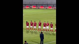 Suasana Menjelang Kick Off Indonesia VS Timor-Leste laga uji coba @PSSITV