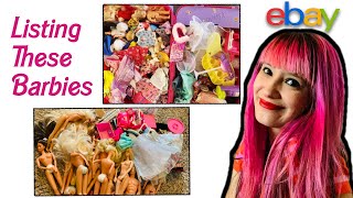 List Barbies With Me on eBay! Organize, Identify, and Post!