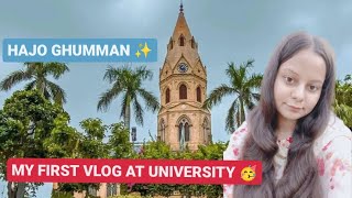 My First Vlog at University 🥳 || Hajo Ghumman || GCU Lahore || Back to School || Ep.15