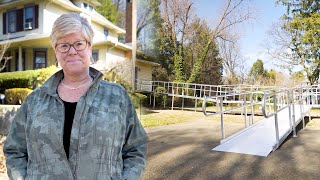 Peggy Bar Got A Ramp Installed For Her Father-In-Law