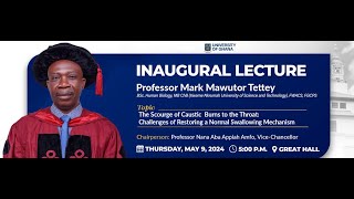 Inaugural Lecture by Prof. Mark Tettey