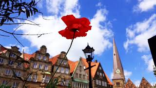 Bremen: Bremen Town Musicians, Roland, Town Hall, Böttcherstraße and more - Piano Music "Fly Away"