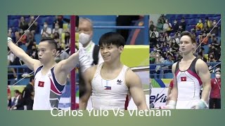 Carlos Yulo Laban Sa Vietnam [High Bar] Sea Games (Intense Fight]