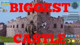 BIGGEST CASTLE-FORTNIE SAVE THE WORD