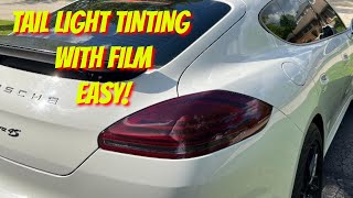 Easiest Way To TINT Your Cars Taillights