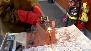 Prof  Bhakta Cutting Torch hands on oxygen acetylene welding cutting torch