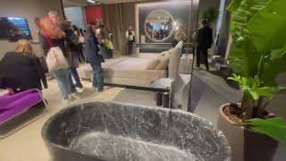 Antonio Lupi stand at the Salone del Mobile 2024. Presents the new bath and living collections #bath